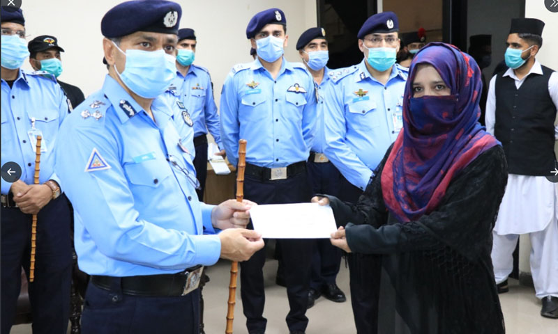 اسلام آباد پولیس کے شہدا کے 262 بچوں کو محکمے میں مستقل کر دیا گیا