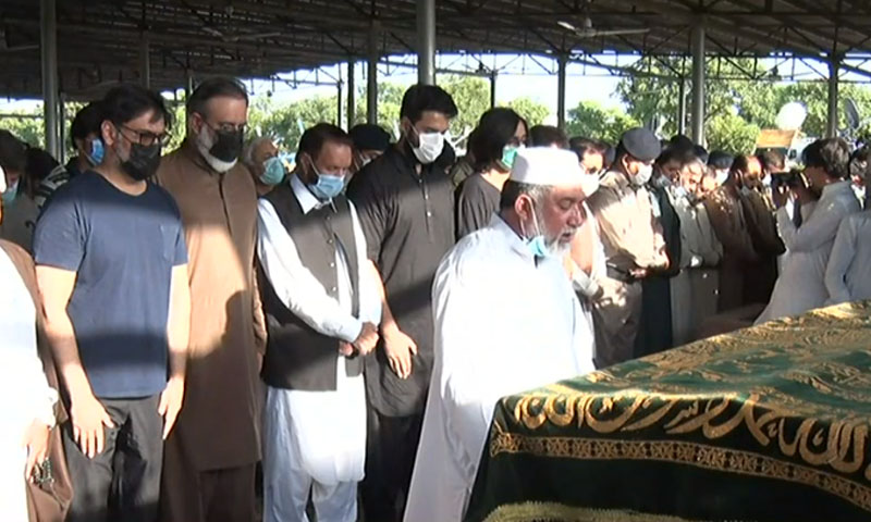 فاروق قیصر کی نماز جنازہ ادا کر دی گئی