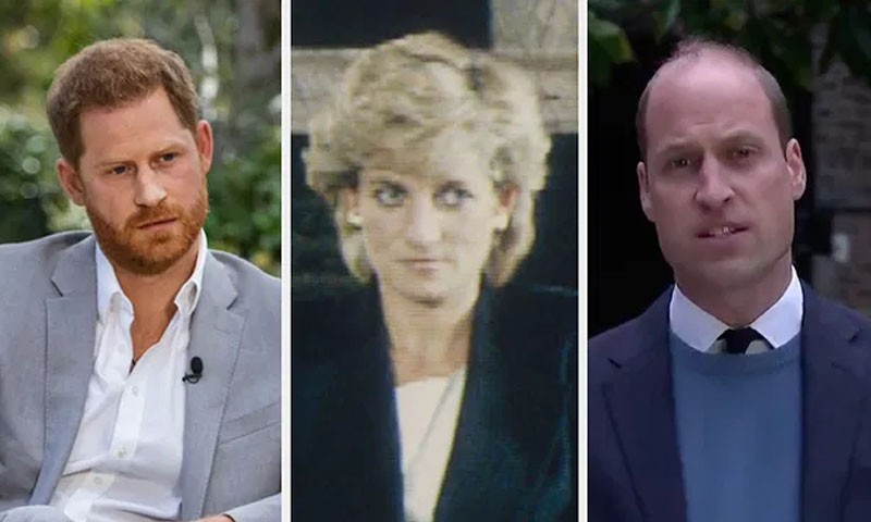 دھوکے سے لیڈی ڈیانا کا انٹرویو: شہزادہ ولیم اور ہیری بی بی سی پر برہم