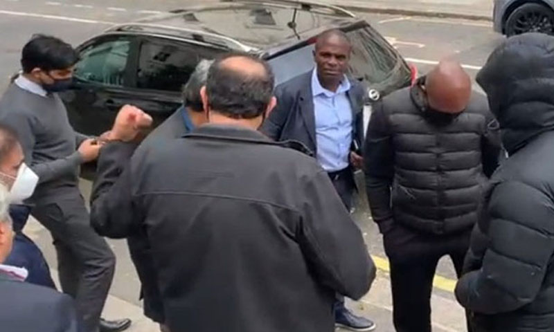 اسکاٹ لینڈ یارڈ پولیس کی حسن نواز کے دفتر پر حملے کی تردید