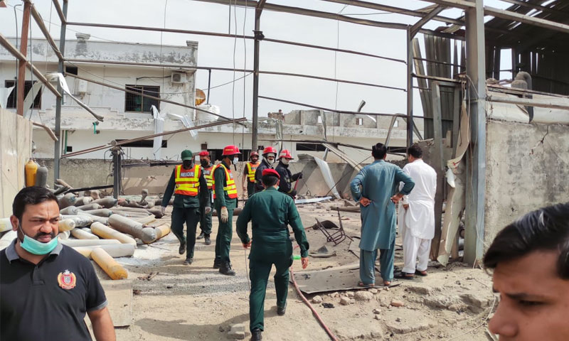 روات میں سلنڈر دھماکہ، 2 افراد جاں بحق، 2 زخمی