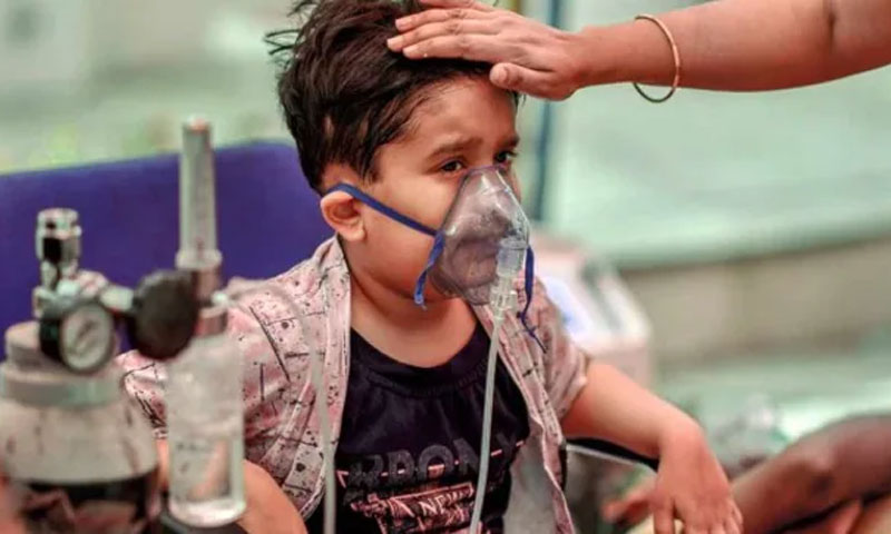 کورونا متاثرہ بچے خطرناک مرض میں مبتلا