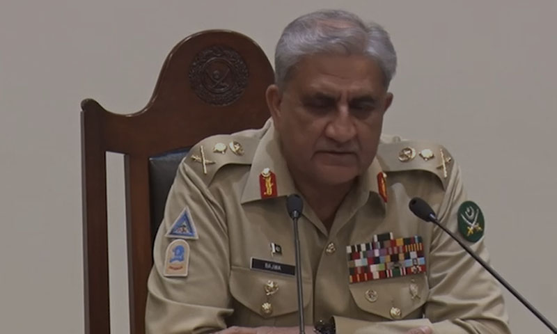 میڈیا امن دشمنوں کی نشاندہی کر کے شکست دے، جنرل باجوہ