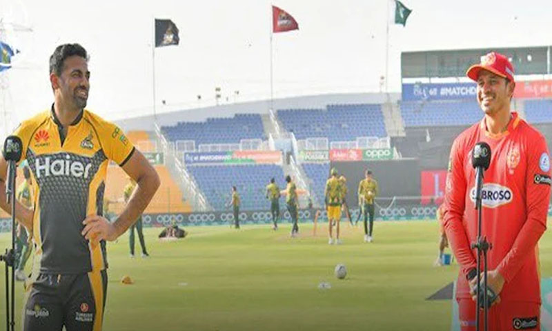 پی ایس ایل6: پشاور زلمی کا اسلام آباد یونائیٹڈ کے خلاف فیلڈنگ کا فیصلہ