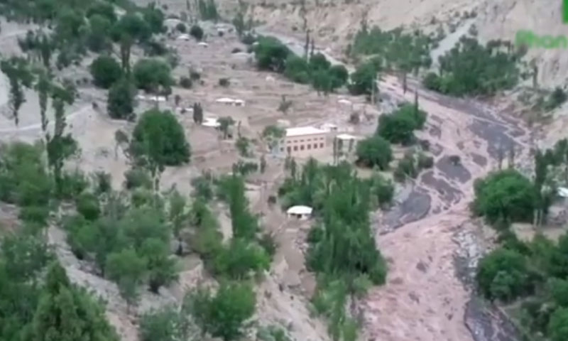 گلگت: درمندر میں سیلاب نے تباہی مچا دی، 40 گھر بہہ گئے