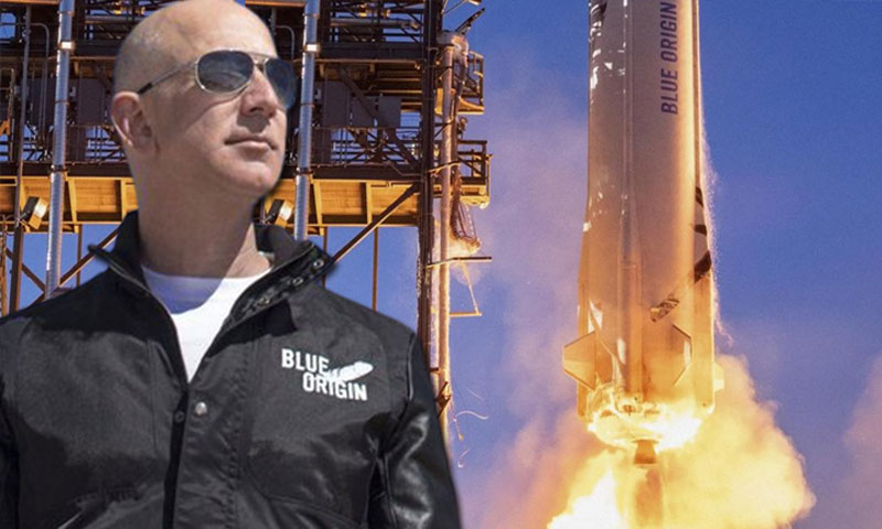 چاند پر جانے کا خواب، جیف بیزوس ایک بار پھر میدان میں آگئے۔