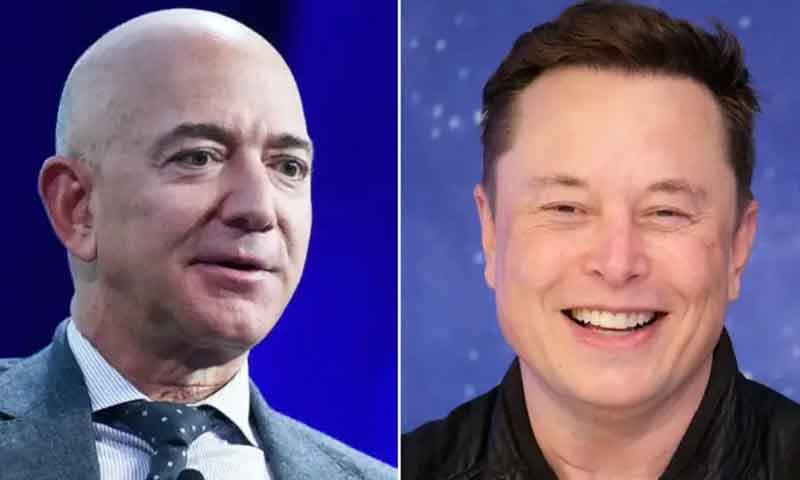 جیف بیزوس کو بڑا جھٹکا، امریکی حکومت نے ایلون ماسک کا ساتھ دیا