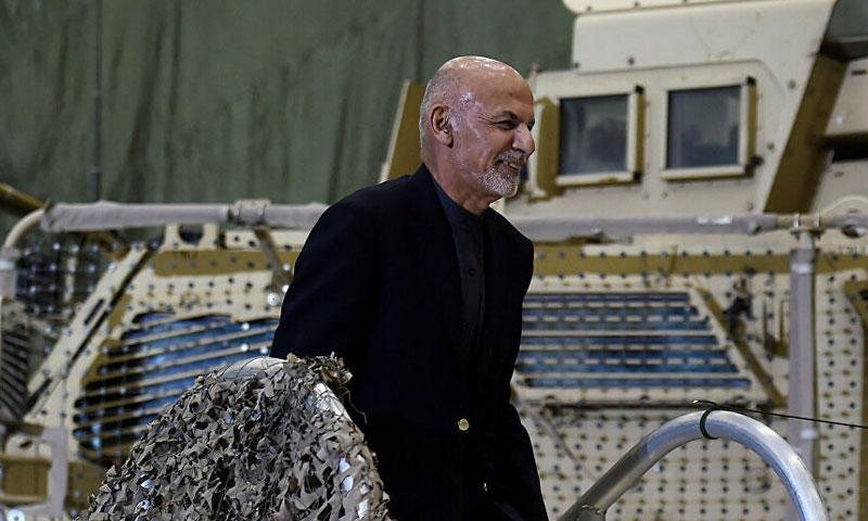 مفرور صدر اشرف غنی کے لیے سوشل میڈیا کا سہارا