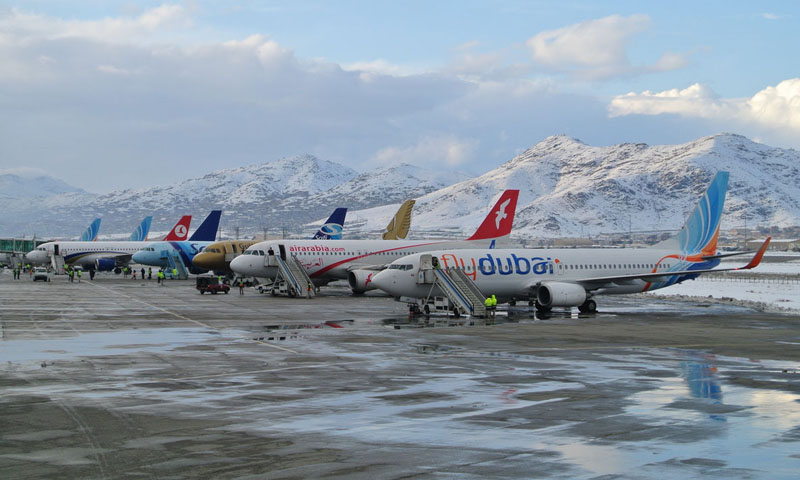 کابل کی فضائی حدود کمرشل پروازوں کے لیے بند