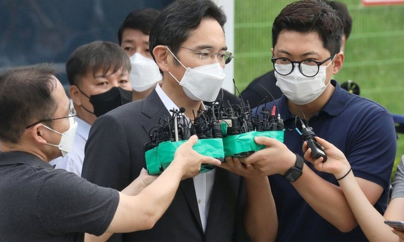 سام سانگ کے وارث 5 ماہ بعد جیل سے رہا