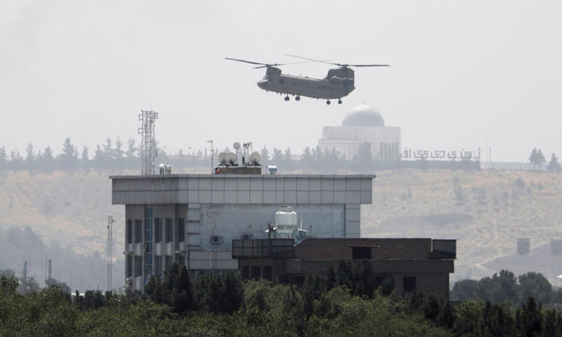 کابل: امریکی ہیلی کاپٹر کی فائرنگ، 3 افراد ہلاک