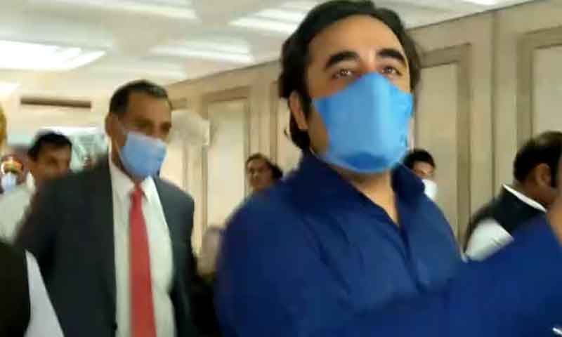 پارلیمنٹ کا مشترکہ اجلاس: اپوزیشن کا شور شرابہ، ایوان سے واک آؤٹ