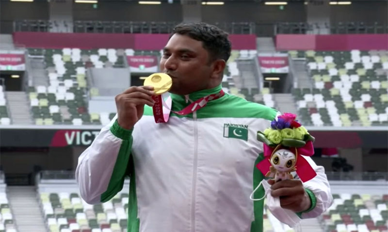 گولڈ میڈل جیتنے والے حیدر علی کے استقبال کی تیاریاں مکمل