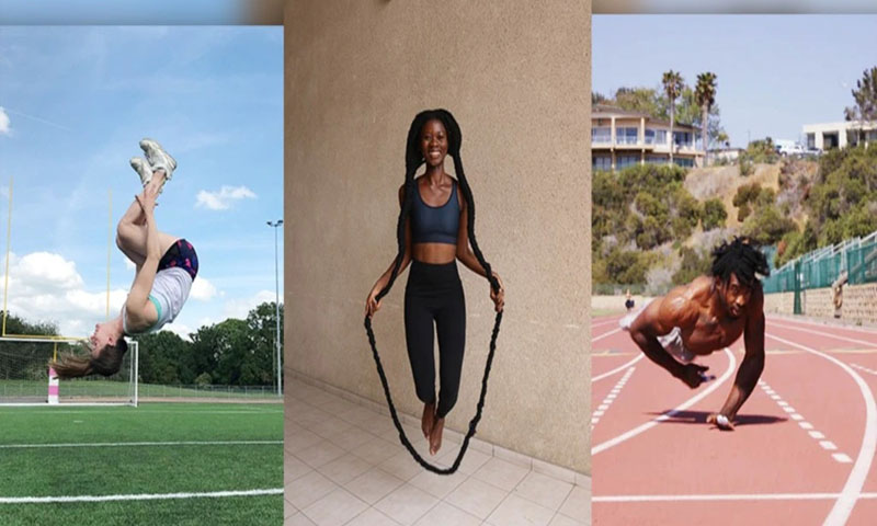 لمبے کان والا کتا، ہاتھوں سے چلنے والا انسان اوربلند قامت مرد