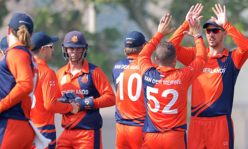 ٹی 20 ورلڈکپ، نیدر لینڈ کو 7 وکٹوں سے شکست