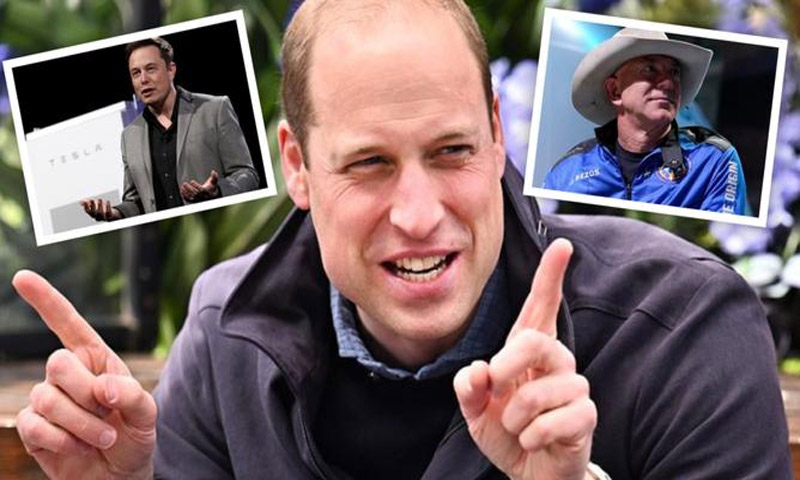 برطانوی شہزادہ ”خلائی دوڑ” کے خلاف بول پڑا