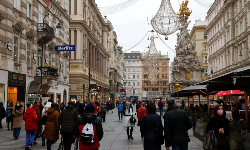 یورپ میں کورونا: چوتھی لہر کی دستک: آسٹریا میں ملک گیر لاک ڈاؤن