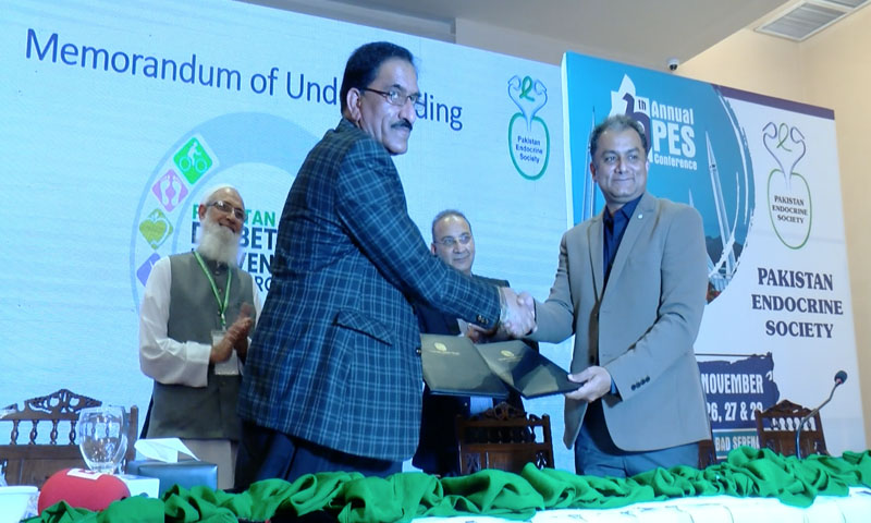 کے پی: حکومت و اینڈو کرائن سوسائٹی کا اشتراک، ذیابیطس سے بچاؤ کا قومی پروگرام شروع