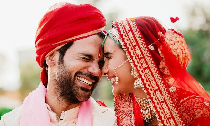 راج کمار راؤ اور پترا لیکھا پال شادی کے بندھن میں بندھ گئے