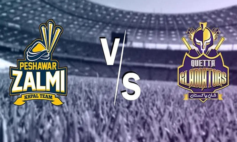 پی ایس ایل7: پشاور زلمی نے کوئٹہ گلیڈی ایٹرز کو 5 وکٹوں سے شکست دیدی