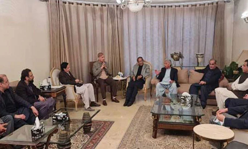 شہباز شریف اور چودھری برادران کے درمیان ملاقات اختتام پذیر