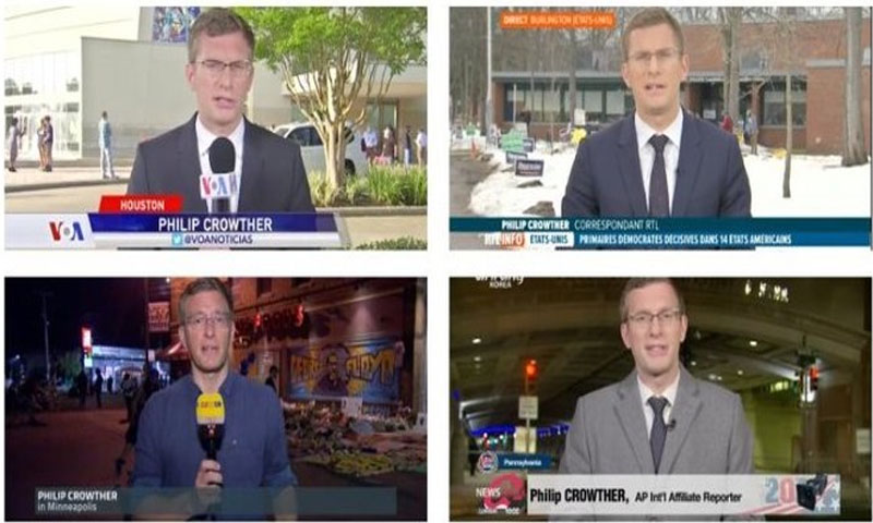 روس یوکرین تنازع: 6 زبانوں میں چینلز پر رپورٹنگ کرنے والا صحافی روس یوکرین تنازع: 6 زبانوں میں چینلز پر رپورٹنگ کرنے والا صحافی