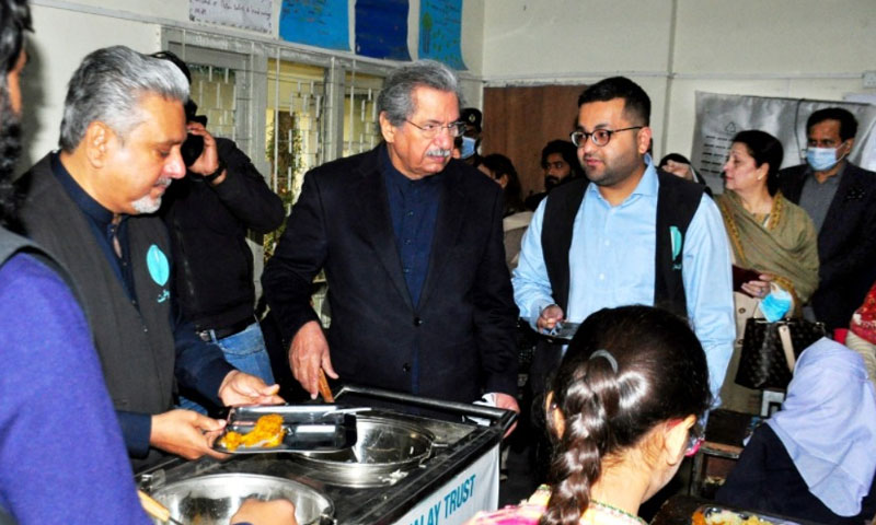 اسلام آباد کے سرکاری اسکول کے بچوں کو مفت کھانا ملے گا