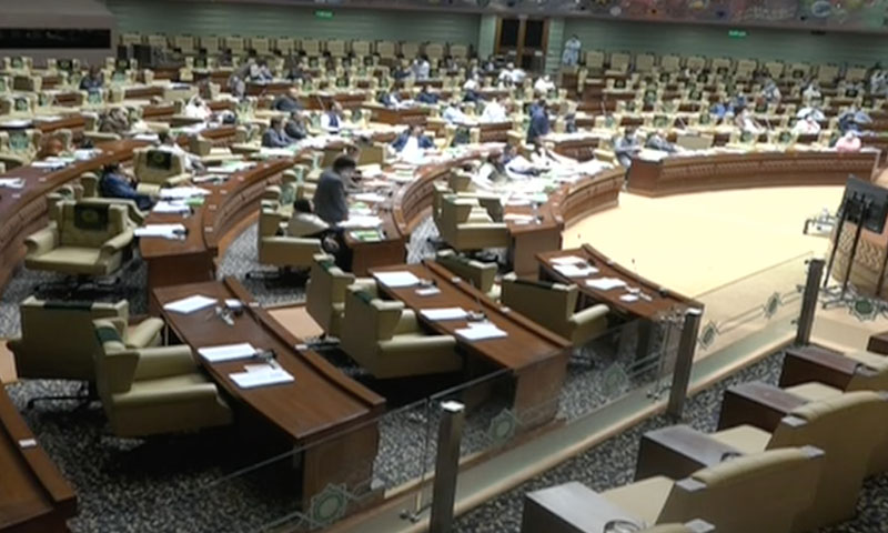 سندھ اسمبلی، نومنتخب اراکین نے حلف اٹھا لیا سندھ اسمبلی