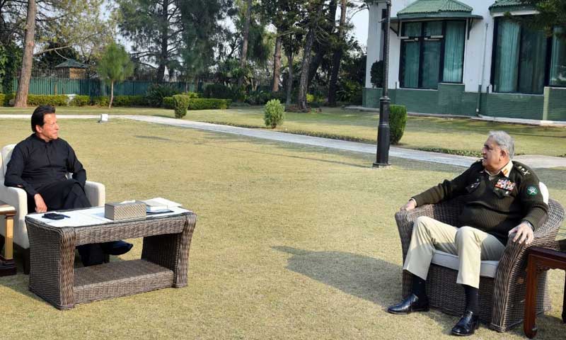 وزیراعظم سے آرمی چیف کی ملاقات،پاک فوج سے متعلق پیشہ ورانہ امور پر تبادلہ خیال
