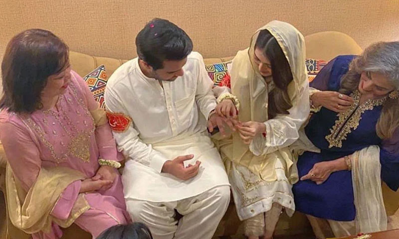 ممتاز گلوکار عاصم اظہر کی میرب علی سے منگنی