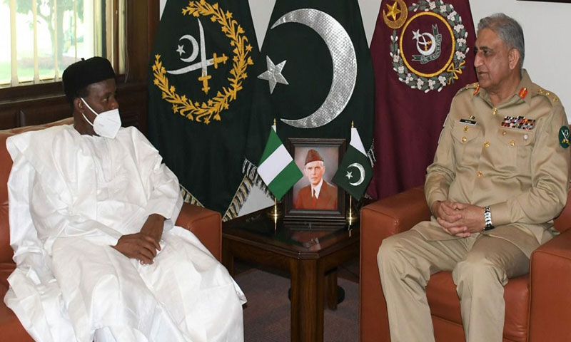 خطے کے امن کے لیے نائجیریا کے کردار کو سراہتے ہیں، آرمی چیف