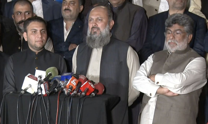 چیئرمین سینیٹ کا عہدہ واپس لے لیں تاکہ ہمیں حقوق ملیں: جام کمال