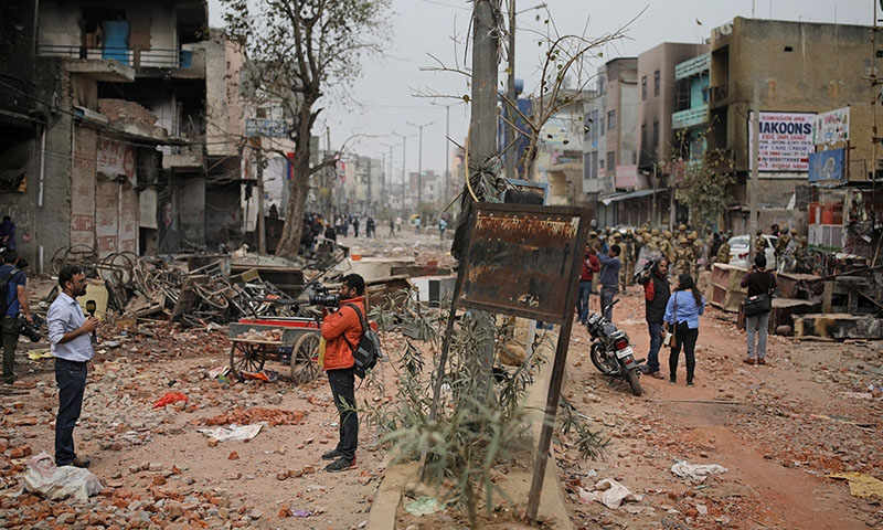 بھارت میں انتہا پسندوں کا صحافیوں پر حملہ: تشدد کا نشانہ بنایا، جہادی بھی کہا