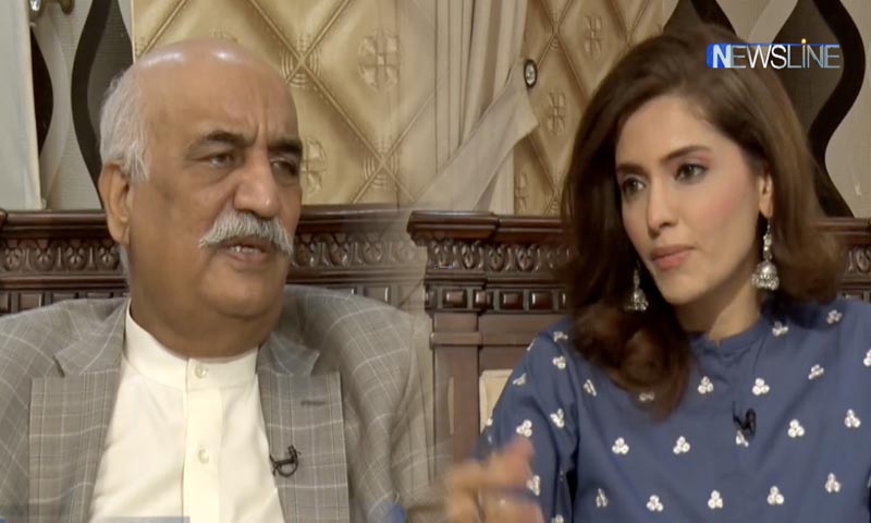 فیصلہ کرلیں، اسٹیبلمشنٹ کی وجہ سے گئے یا سازش کی وجہ سے؟ خورشید شاہ