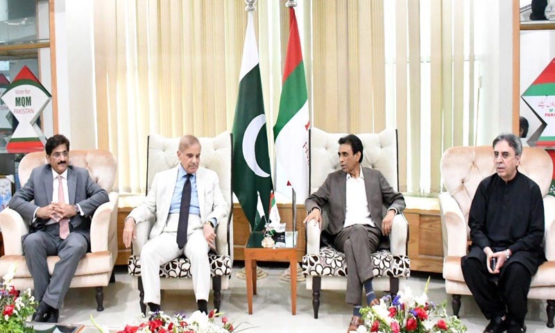 کراچی، آپ کی طرف دیکھ رہا ہے، خالد مقبول: امیدیں مل کر پوری کریں گے، شہبازشریف