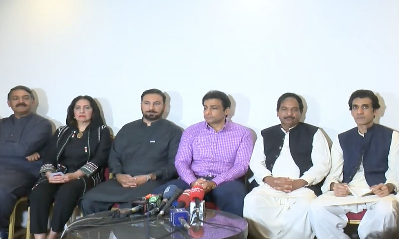 اسپیکر ووٹ ڈالنے میں رکاوٹ ڈالے توعدالت عظمیٰ کو نوٹس لینا چاہیے، حمزہ شہباز