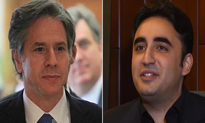 بلاول بھٹو کو امریکی سیکریٹری خارجہ کا فون: تعلقات مستحکم کرنیکی خواہش کا اظہار