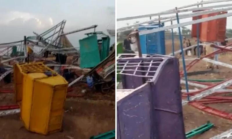 اسلام آباد: جھولا گرنے سے بچے سمیت 2 افراد جاں بحق، 5 زخمی