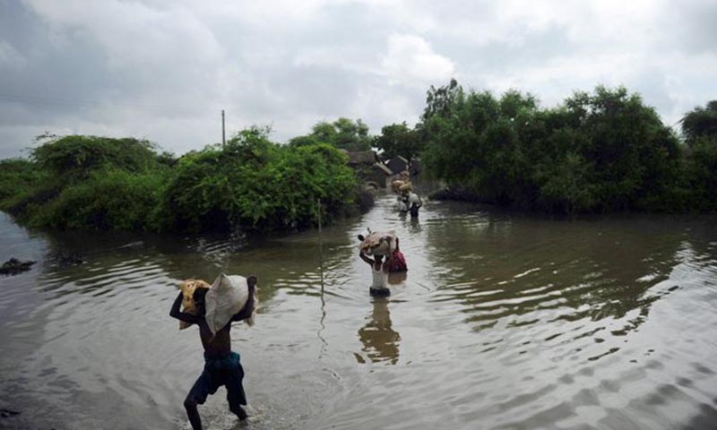 راجن پور، بارش کے باعث ندی نالوں میں طغیانی کا خدشہ، ہائی الرٹ جاری