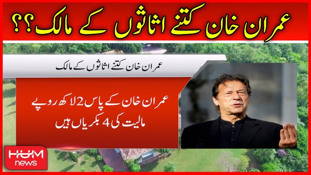 عمران خان کتنے اثاثوں کے مالک ہیں ؟