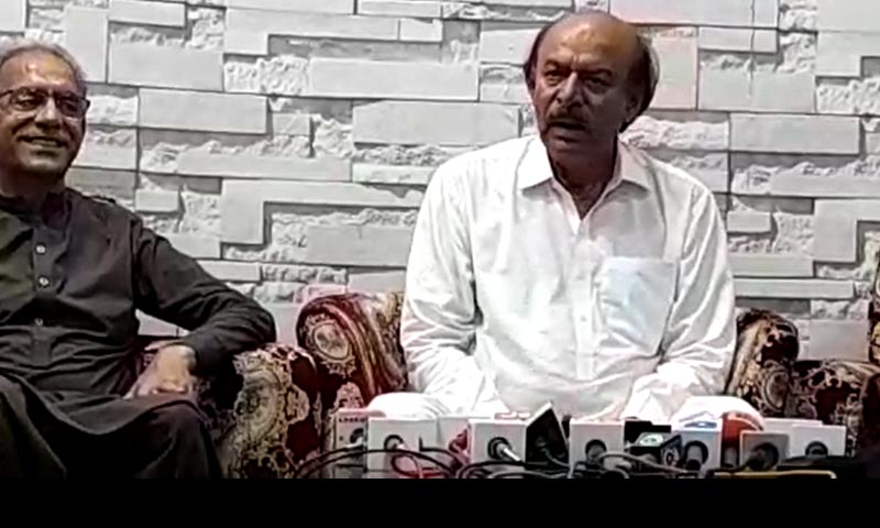 عارف علوی نے عمران خان کے سازشی بیانیے کو جھوٹا ثابت کردیا، این آر او مانگ رہے ہیں، نثار کھوڑو