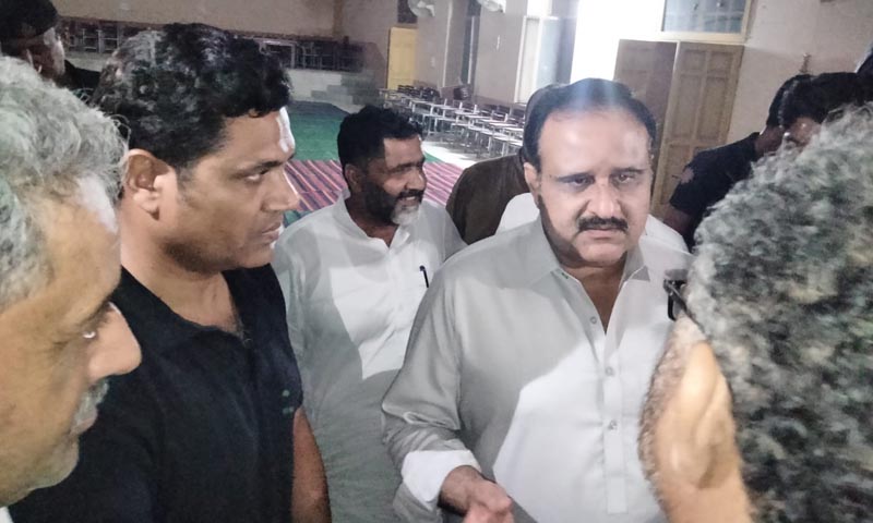 سابق وزیراعلیٰ عثمان بزدار کا سیلاب سے متاثرہ علاقوں کا دورہ