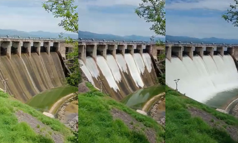 راول ڈیم سپل ویز کے گیٹ کھول دیے گئے