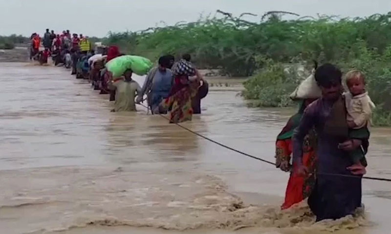 پاکستان میں سیلاب کی تباہ کاریاں: عالمی برادری کا اظہار یکجہتی