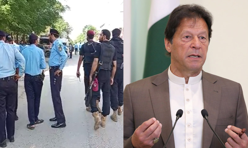 سابق وزیراعظم عمران خان کی اسلام آباد ہائیکورٹ پیشی ، سیکورٹی آرڈر جاری