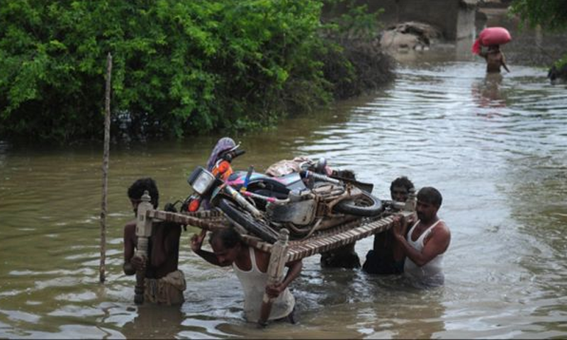 سندھ میں موسلا دھار بارشوں کے باعث حادثات میں 29 افراد جاں بحق