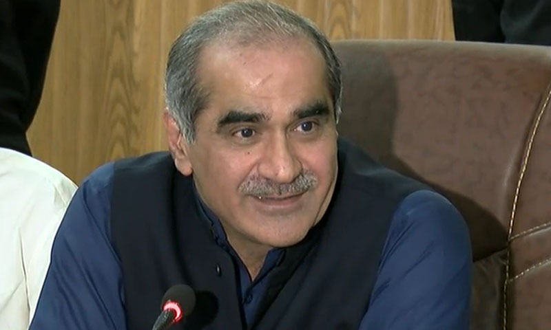 سیلابی پانی ختم ہوتے ہی ریلوے ٹریک بحال کر دیں گے، وفاقی وزیر ریلوے خواجہ سعد رفیق