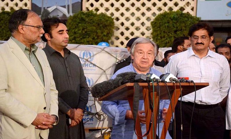 اقوام متحدہ کے سیکریٹری جنرل کے دورے میں پروٹوکول کی خلاف ورزی پر وزارت خارجہ برہم: تحفظات کا اظہار