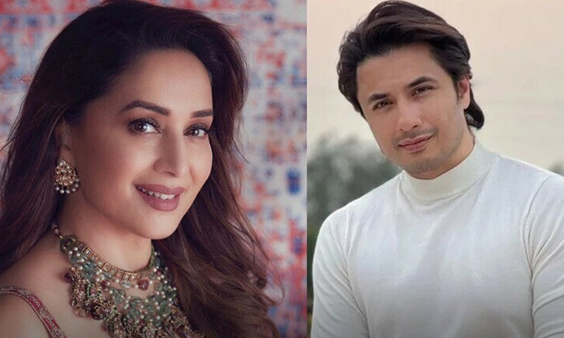 علی ظفر کے گانے پر مادھوری کا ڈانس