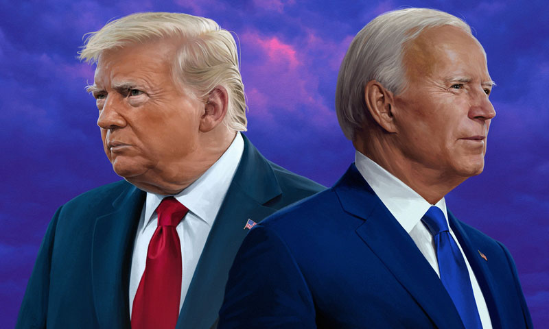 میڈیا اور سیاسی توپوں کا رخ ٹرمپ کی طرف، جوبائیڈن کو ریلیف مل جائے گا؟